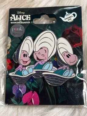 Pink A La Mode PALM Alice in Wonderland Three Baby Oysters 2024 Disney Pin NWT